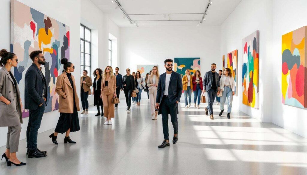 Anche il guardaroba delle protagoniste dell'industria dell'arte contemporanea è un autentico capolavoro