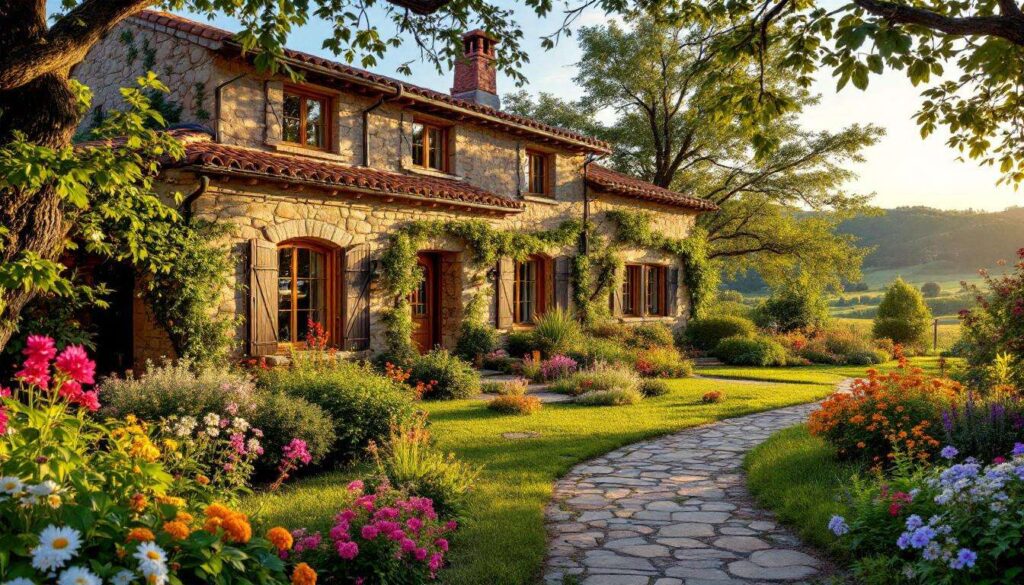 Questa casa di campagna evolve con il tempo e con le stagioni seguendo il ritmo lento della vita fuori città