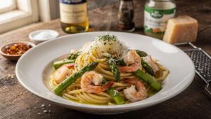 Pasta asparagi e gamberetti: un abbinamento perfetto in diverse varianti