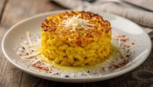 Riso al salto croccante: come trasformare il risotto avanzato in un piatto straordinario
