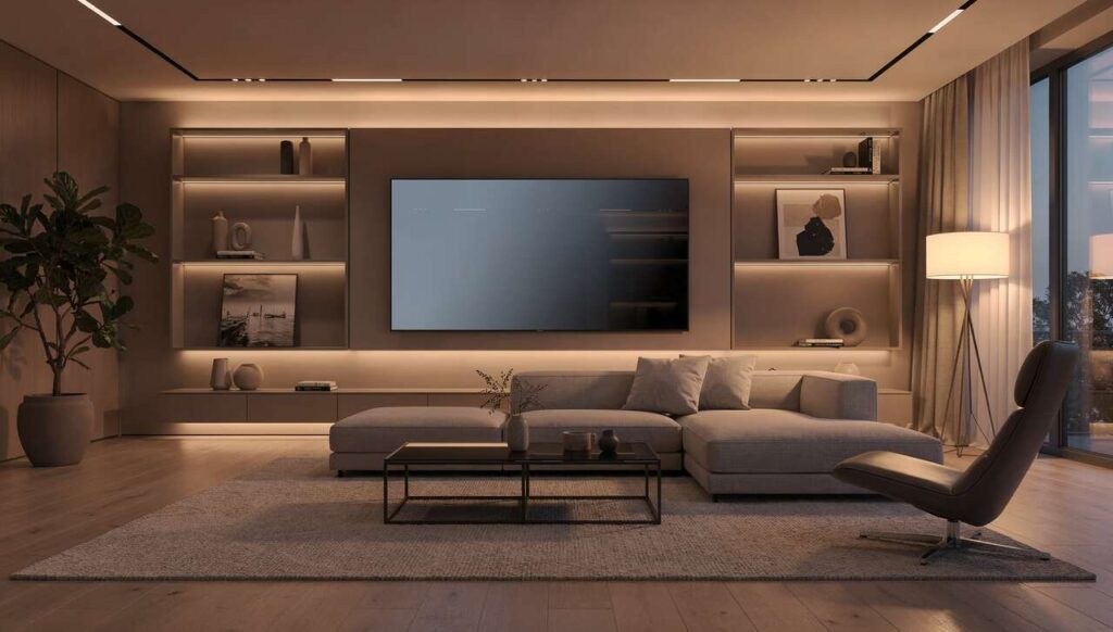 La tv non vuole più restare al suo posto: da schermo nero a oggetto trasparente